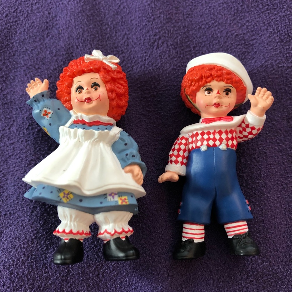 Vintage Madame Alexander Raggedy Ann and Andy